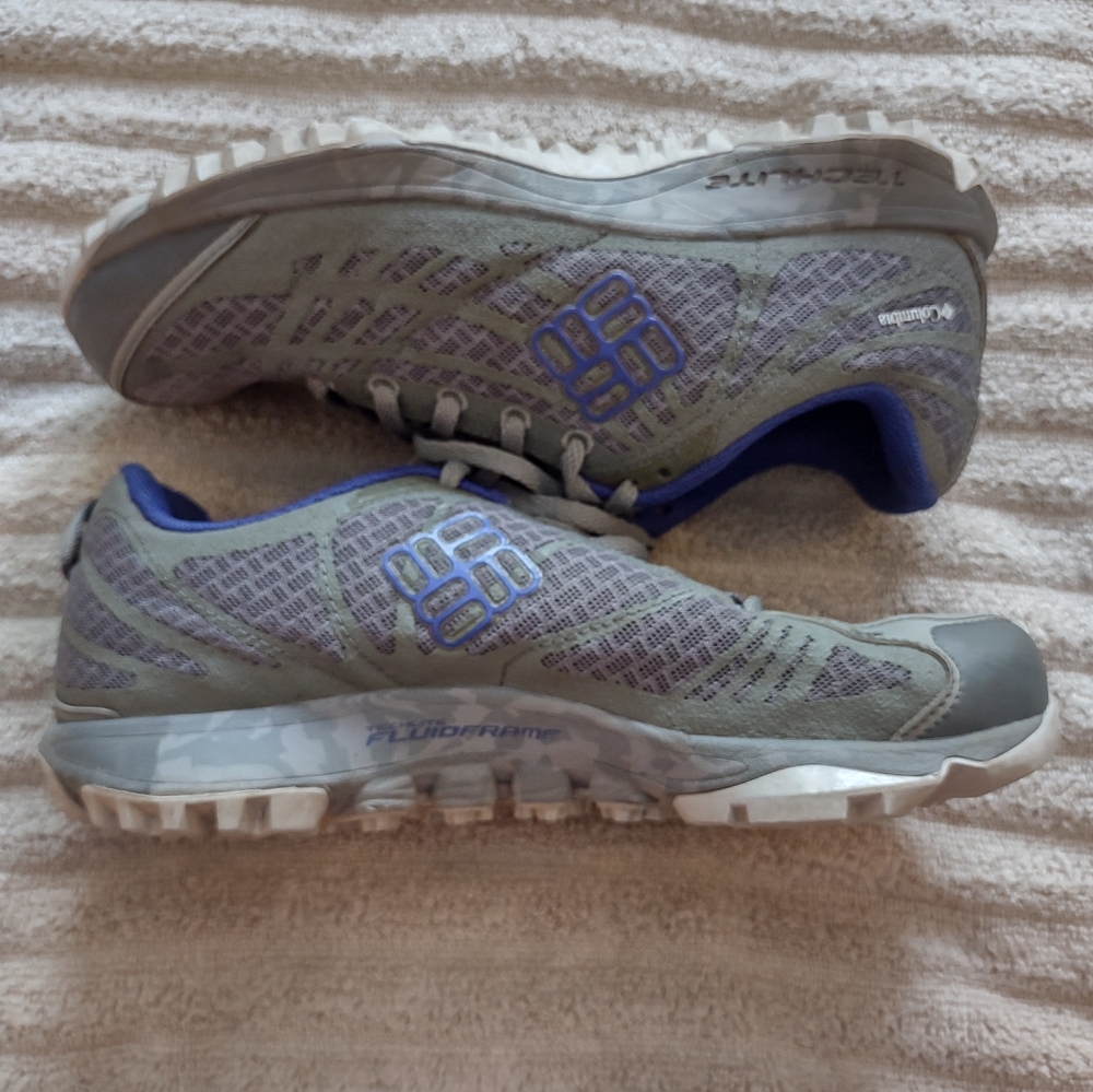Columbia Women’s Size 7.5 Techlite Fluidframe Omni-Grip Trail Shoes - Picture 4 of 10